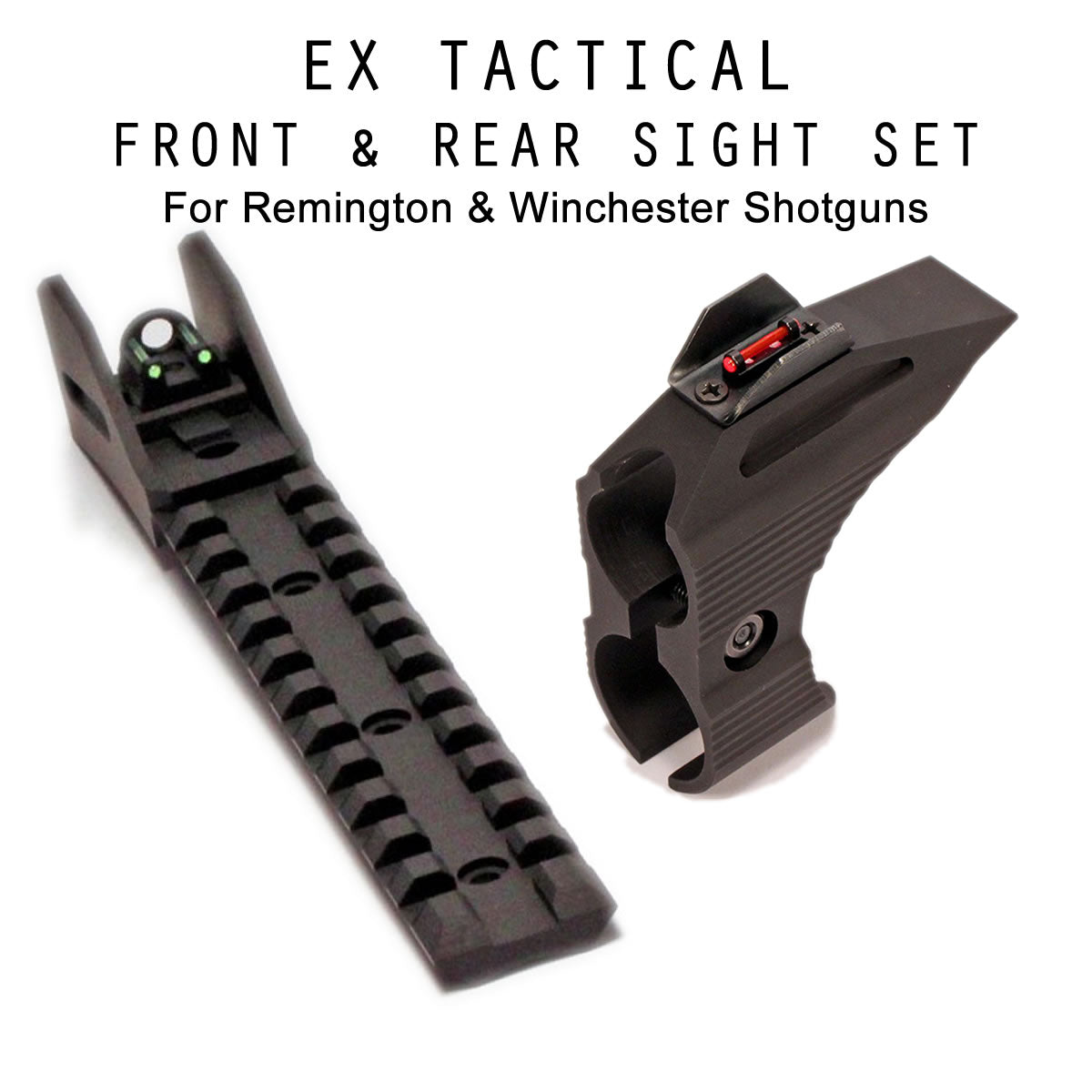 EX Tactical Front & Rear Sight Set