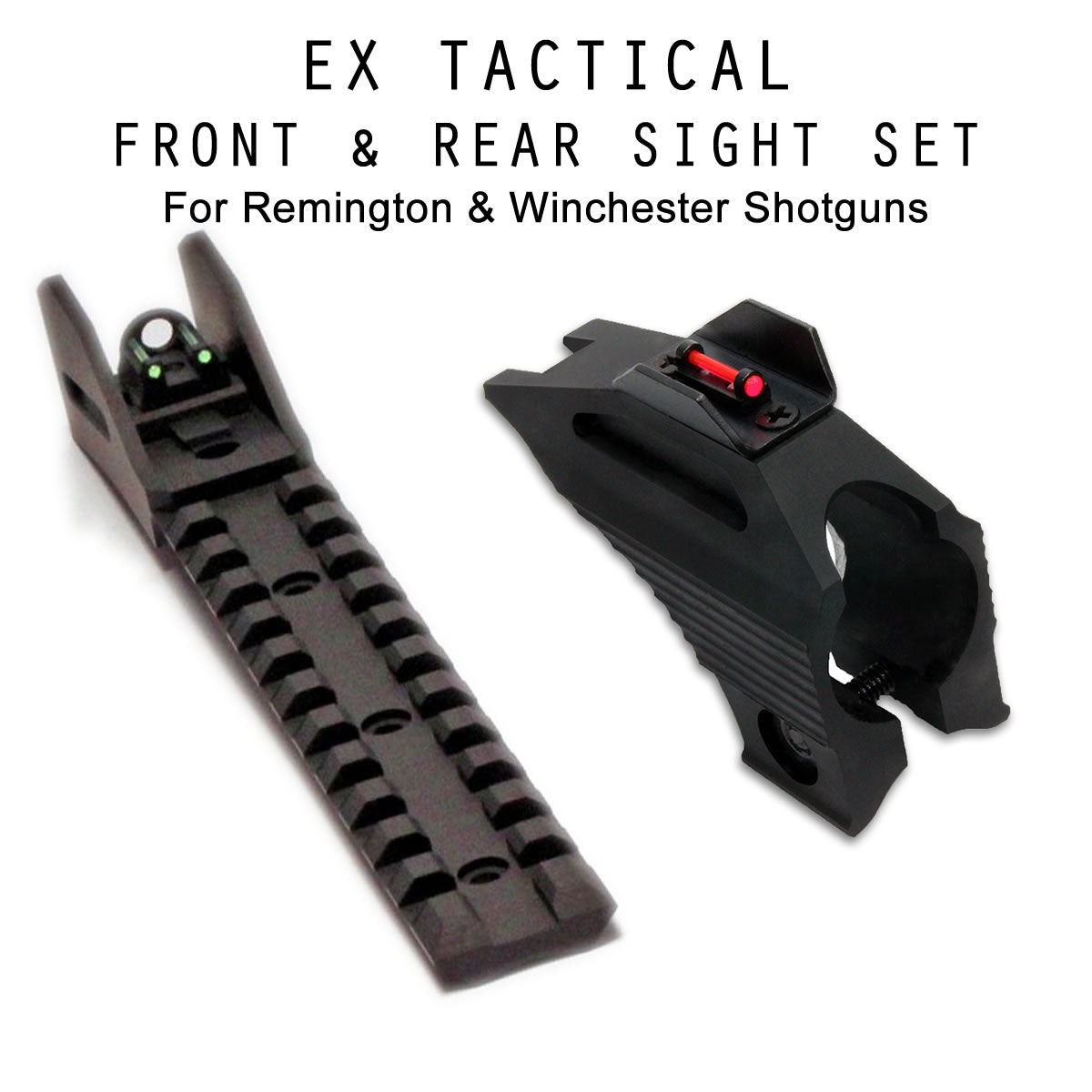 EX Tactical Front & Rear Sight Set