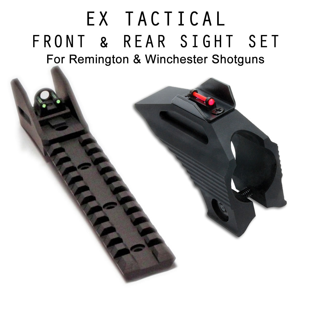 EX Tactical Front & Rear Sight Set