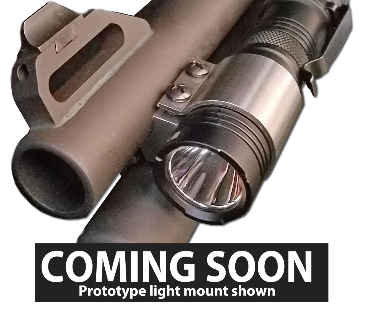 Tactical Flashlight Mount - 12 Gauge