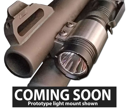 Tactical Flashlight Mount - 12 Gauge